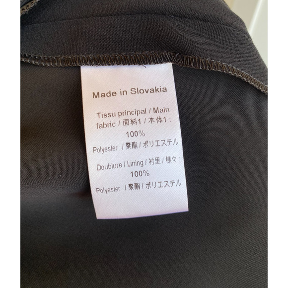 Louis Vuitton Uniforms Black Dress Straight Leg Dress Pants size 32 US 0 - Picture 6 of 8